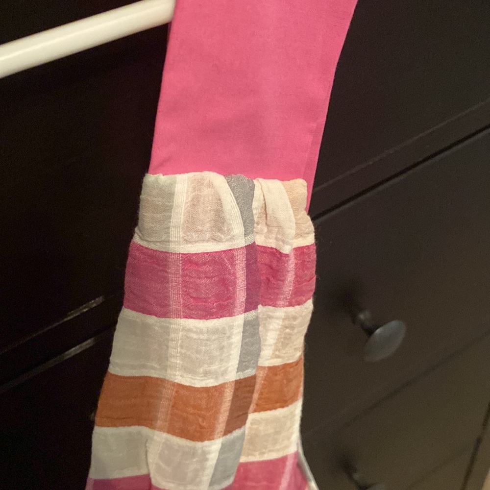 Anthropologie Maeve Ombré Plaid MIDI Sundress size 10P - Picture 7 of 8